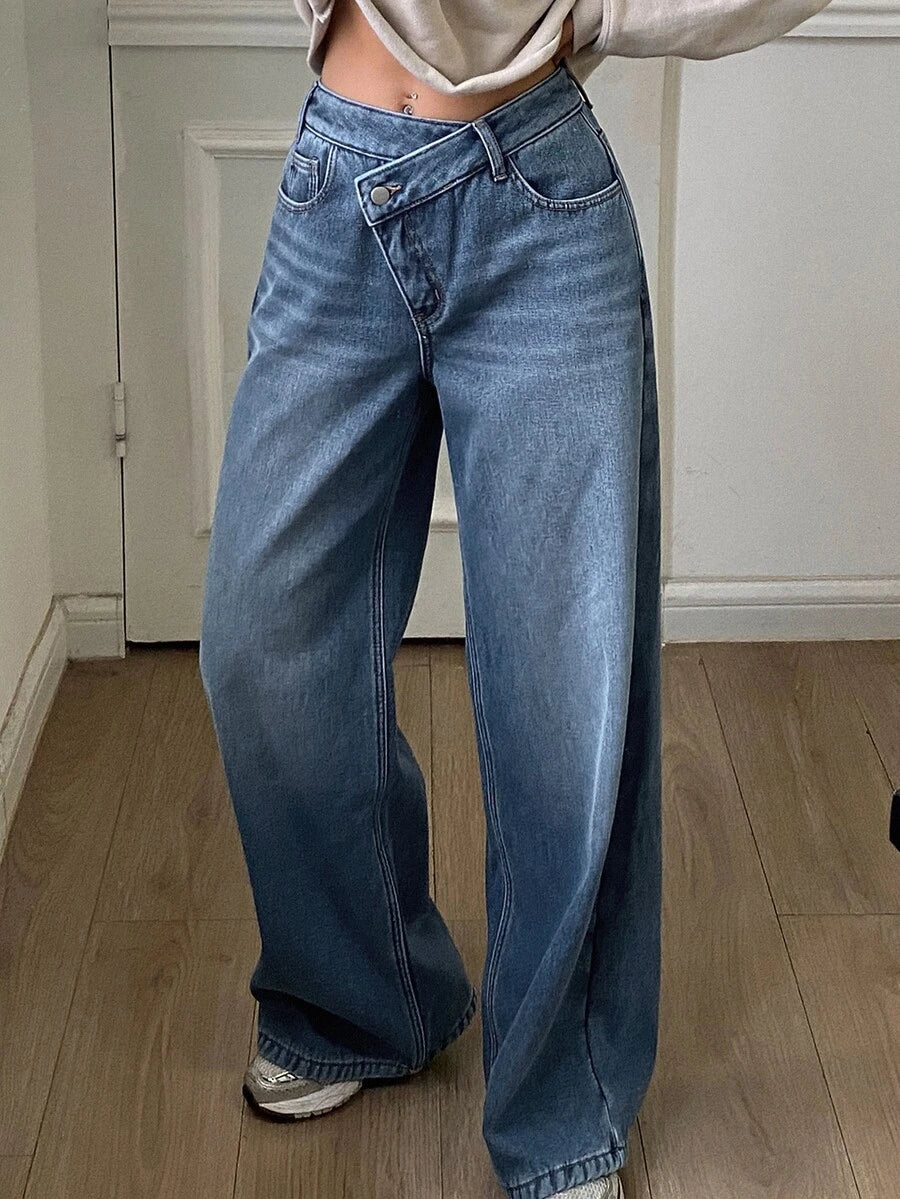 Missoula Low Rise Straight Leg Baggy Jeans