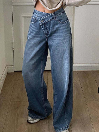 Missoula Low Rise Straight Leg Baggy Jeans