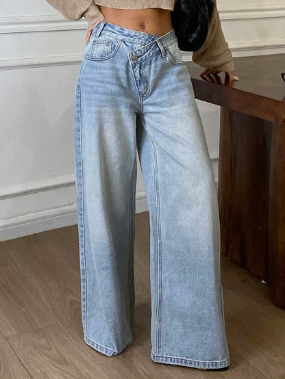 Missoula Low Rise Straight Leg Baggy Jeans