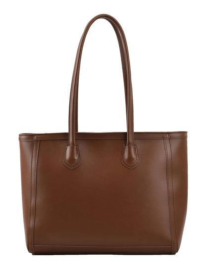 Tartu Large Faux Leather Shoulder Tote Bag