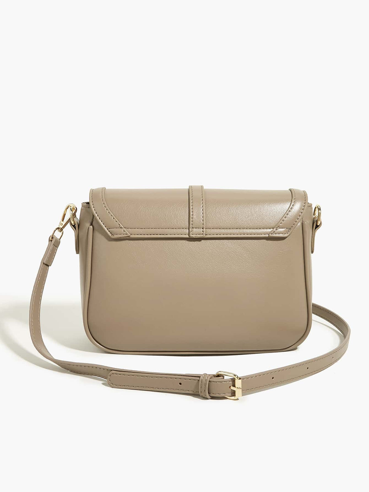 Kilkenny Vintage Flap Crossbody Bag with Buckle Strap