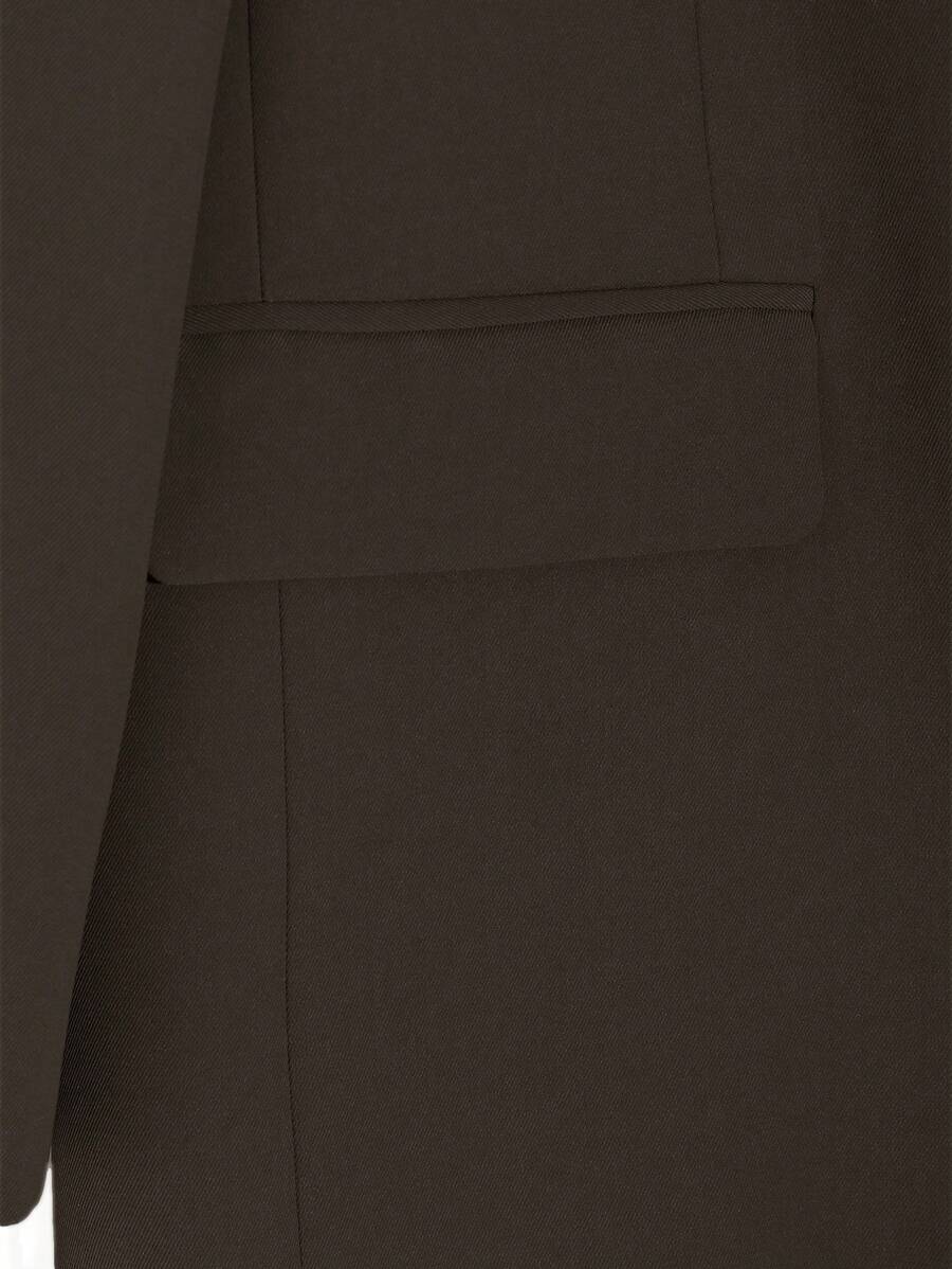 Pimlico Oversized Single Button Notch Lapel Blazer