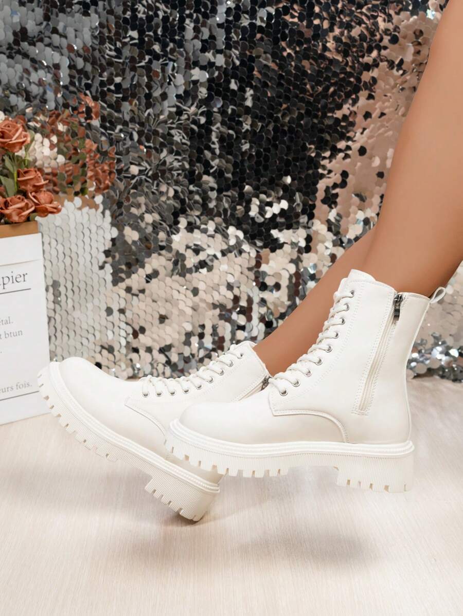 Fall/Winter 2025 New Arrival Thermal Lined Fashionable Anti-Slip Women's Mid-Calf Boots,Fur Boots Mensa