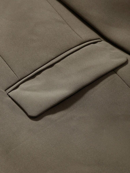 Pimlico Oversized Single Button Notch Lapel Blazer