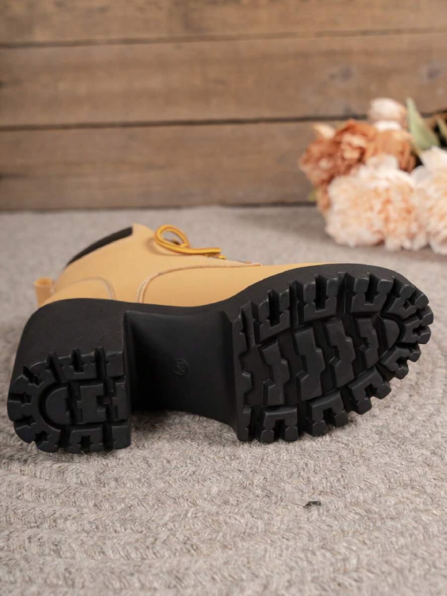 2024 New Stylish Mid-Heel Anti-Slip Boots, Korean Version Lightweight Warm Boots For Women, Autumn/Winter Mensa