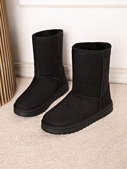 Latest Winter Snow Fashionable Mid-Calf Warm Women Boots, Fur, Party Mensa