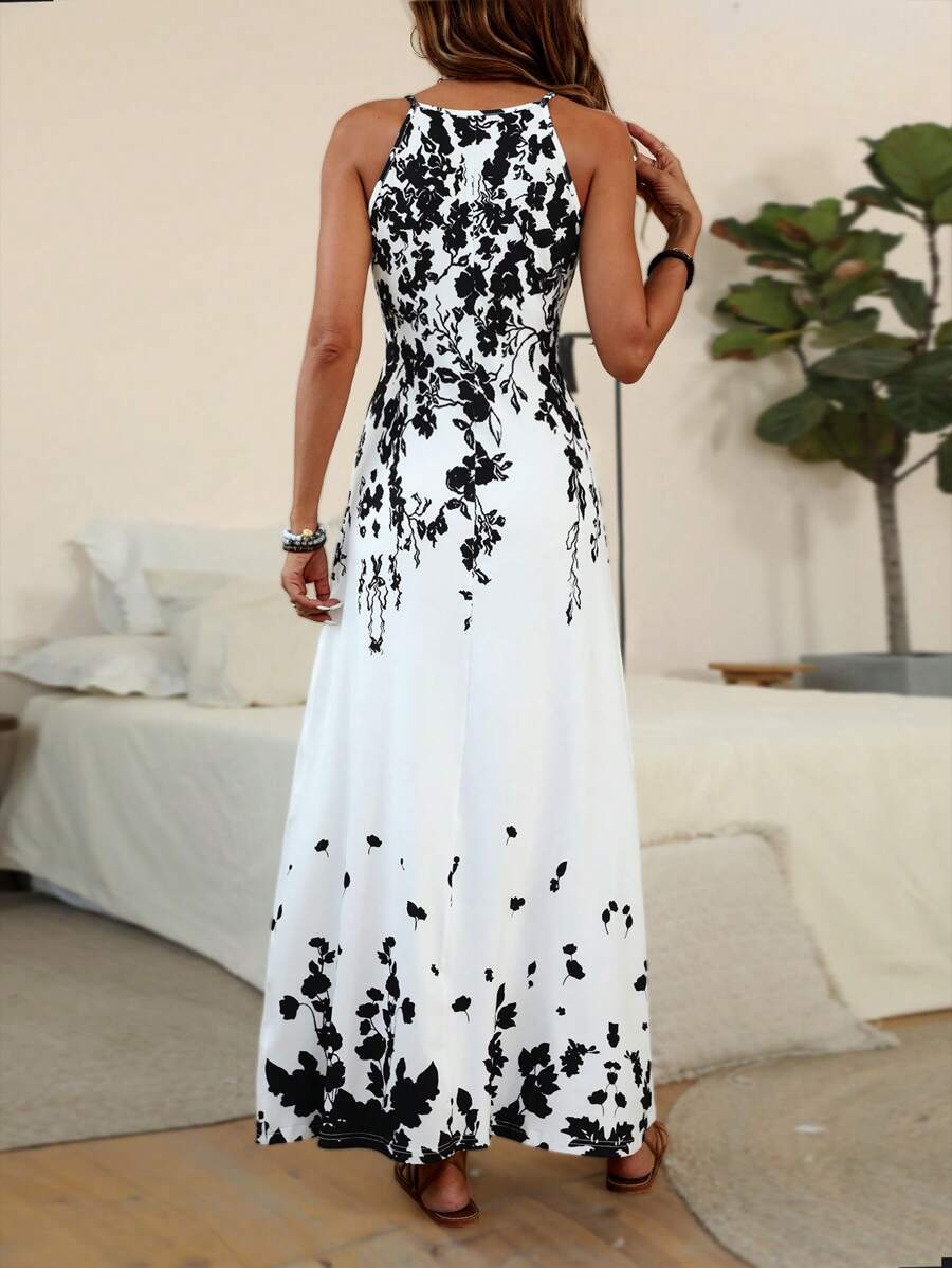 Breezaya Women's Casual Vacation Bohemian Style Dress Mensa