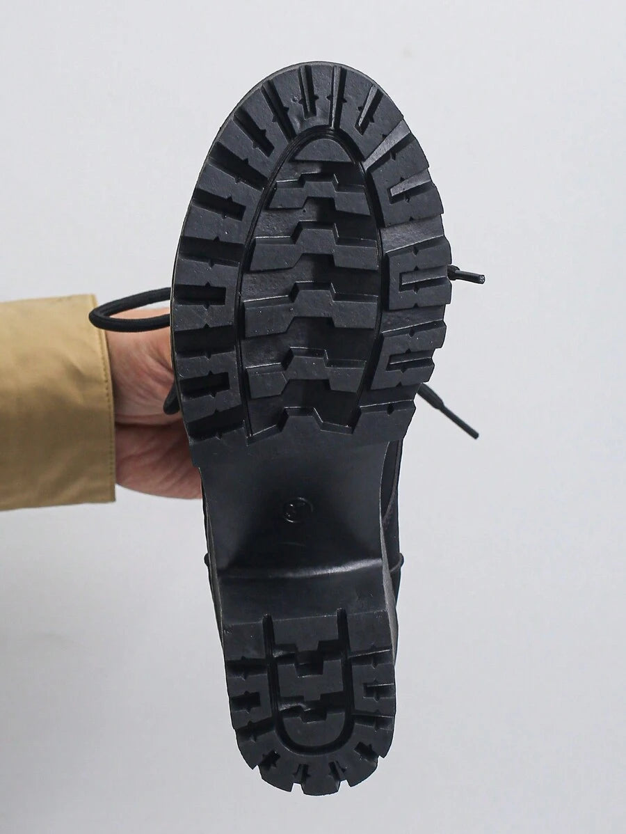 2024 New Stylish Mid-Heel Anti-Slip Boots, Korean Version Lightweight Warm Boots For Women, Autumn/Winter Mensa