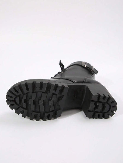 2024 New Stylish Mid-Heel Anti-Slip Boots, Korean Version Lightweight Warm Boots For Women, Autumn/Winter Mensa