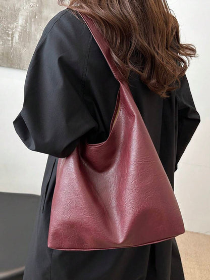 Savannah Large Slouchy Hobo Shoulder Bag with Top Handle