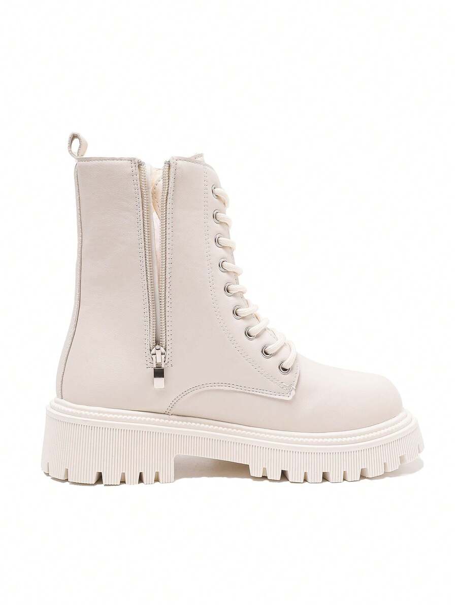 Fall/Winter 2025 New Arrival Thermal Lined Fashionable Anti-Slip Women's Mid-Calf Boots,Fur Boots Mensa