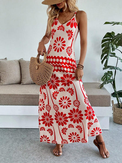 Breezaya Women's Casual Vacation Bohemian Style Dress Mensa