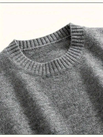Women's Side Slit Knit Sweater Vest, Sleeveless Layering Top for Fall Work Casual - Chocolate Brown