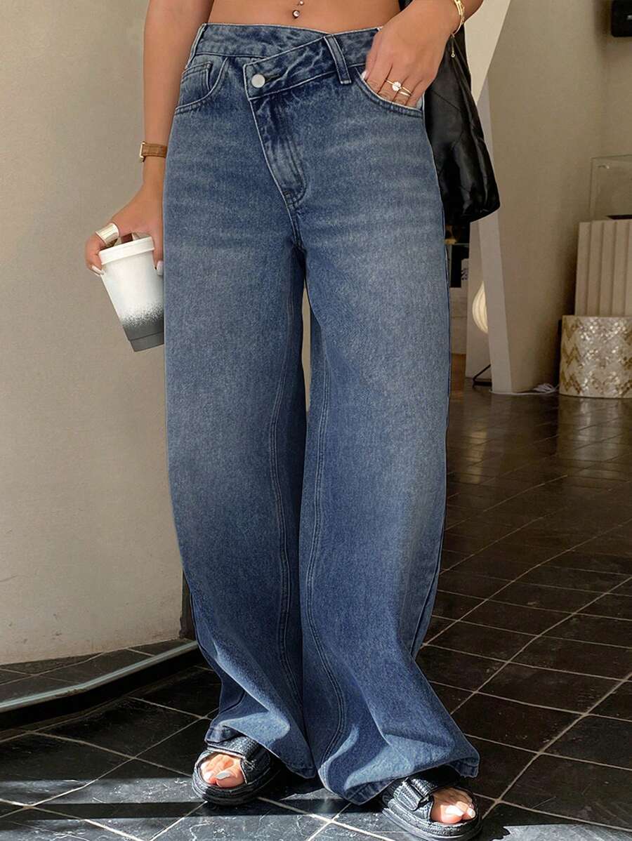 Missoula Low Rise Straight Leg Baggy Jeans