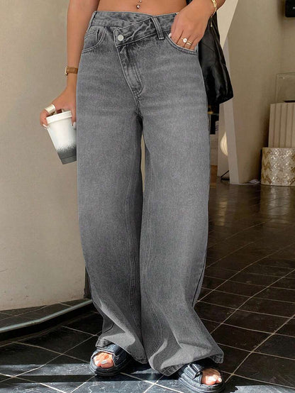 Missoula Low Rise Straight Leg Baggy Jeans