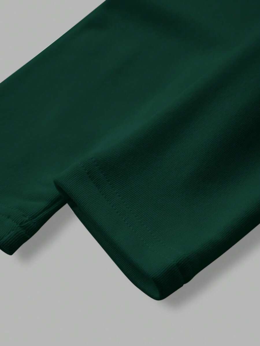 Aberdeen Fleece Lined Thermal Mock Neck Fitted Top