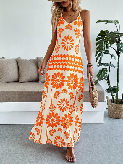 Breezaya Women's Casual Vacation Bohemian Style Dress Mensa