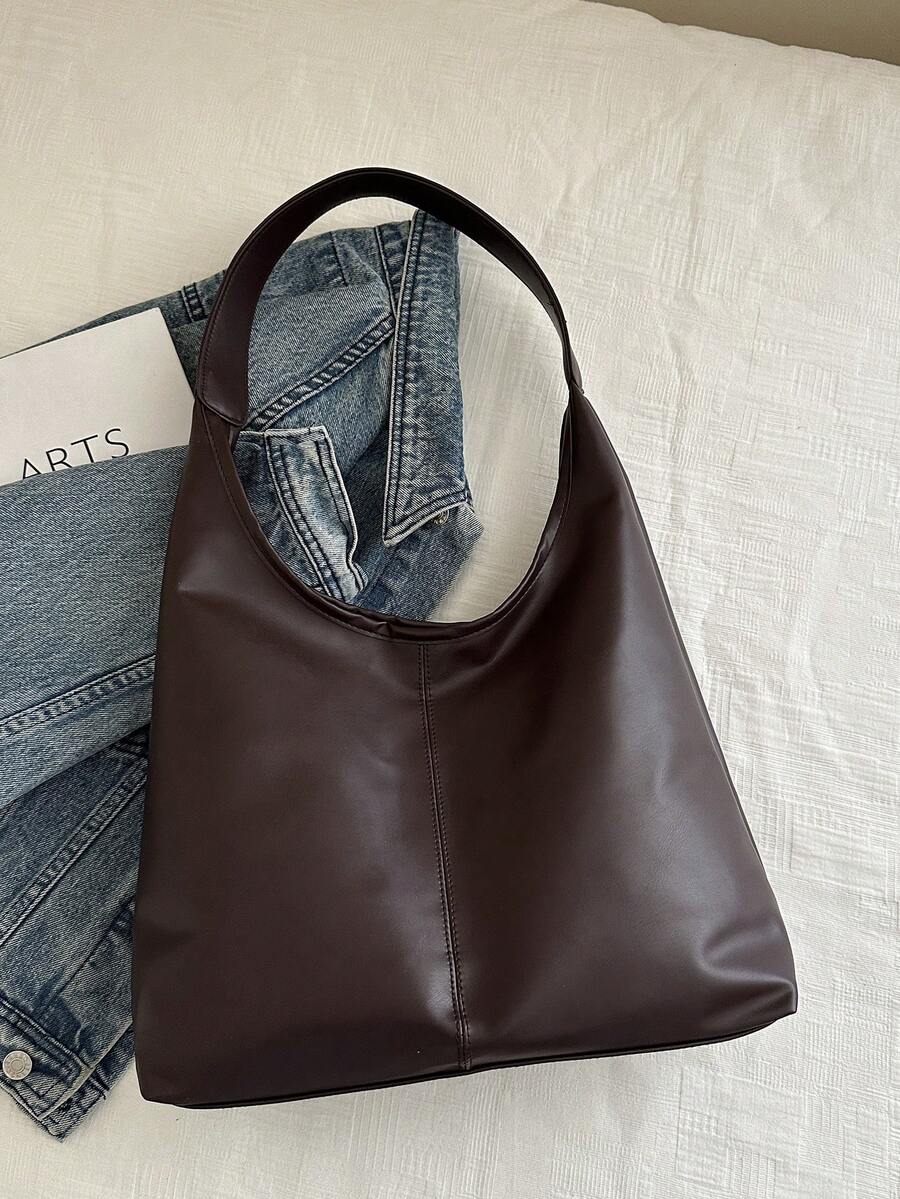 Savannah Large Slouchy Hobo Shoulder Bag with Top Handle