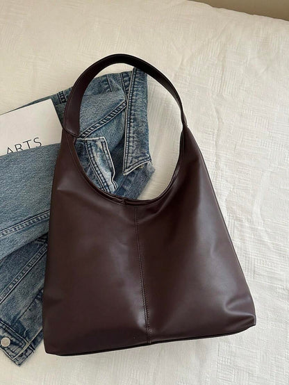 Savannah Large Slouchy Hobo Shoulder Bag with Top Handle
