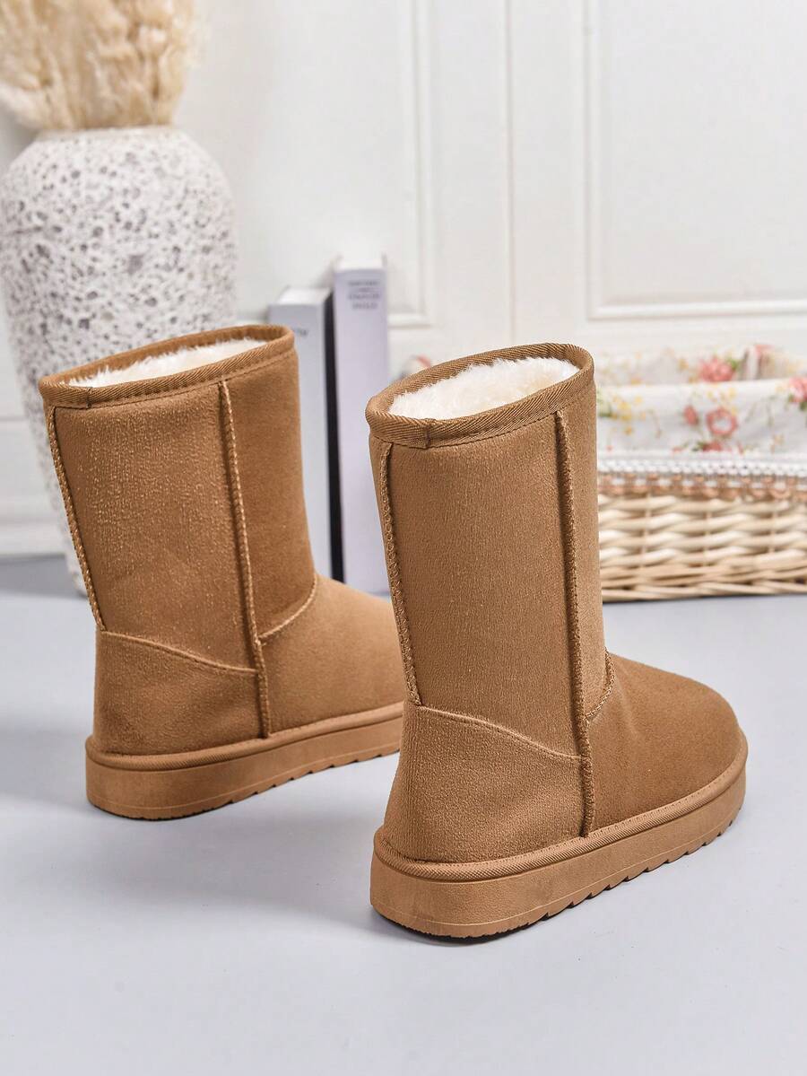 Latest Winter Snow Fashionable Mid-Calf Warm Women Boots, Fur, Party Mensa