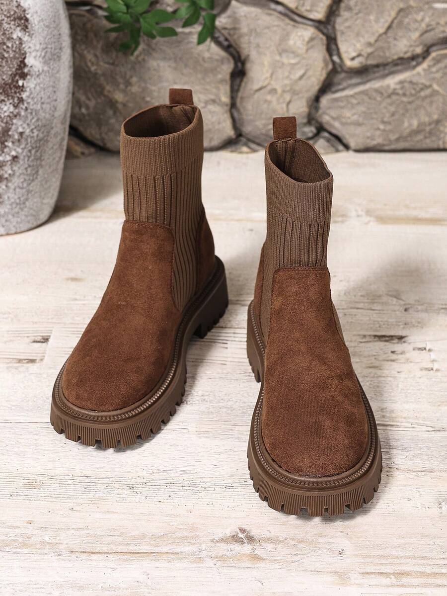 2026 Spring/Autumn/Winter New Women's Shoes, Winter Warm Women's Boots, Fashion Versatile Casual Women's Shoes, Black/White Ankle Boots With Lace-Up And Side Zipper, Flat Women's Boots, Women's Ankle Boots And Ankle Boots, Women's Fashion Boots, College S Mensa