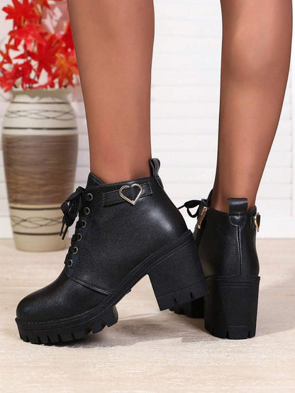 2024 New Stylish Mid-Heel Anti-Slip Boots, Korean Version Lightweight Warm Boots For Women, Autumn/Winter Mensa