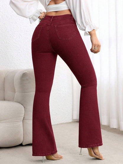 Zakopane High Waist Stretch Flare Jeans