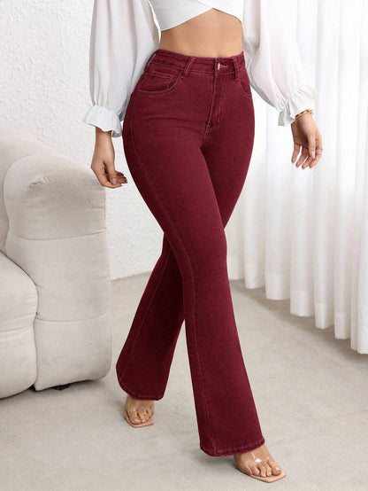Zakopane High Waist Stretch Flare Jeans