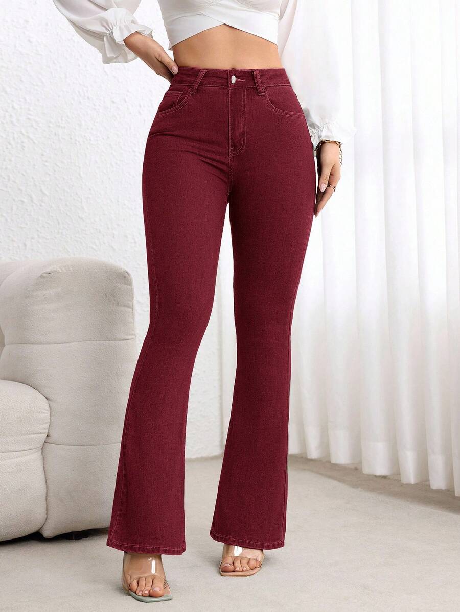 Zakopane High Waist Stretch Flare Jeans