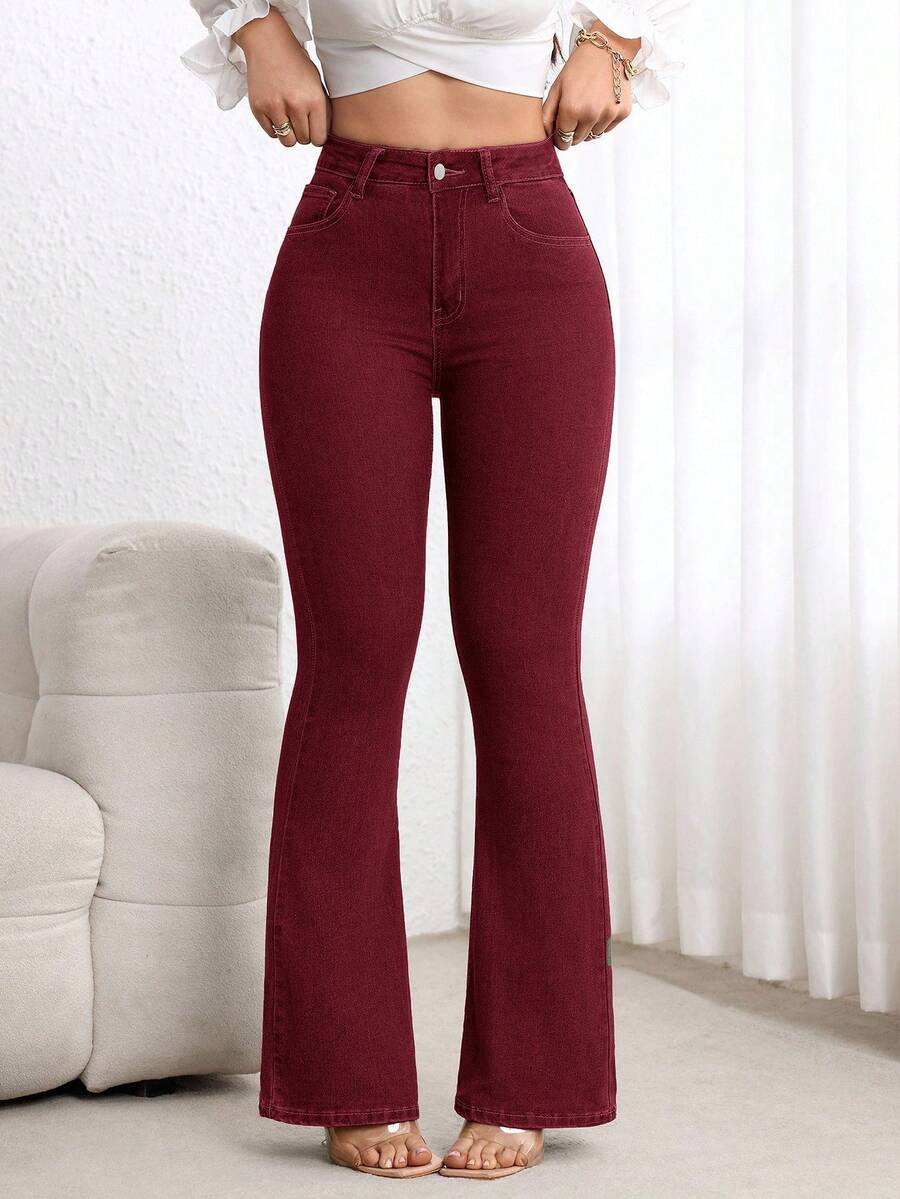 Zakopane High Waist Stretch Flare Jeans