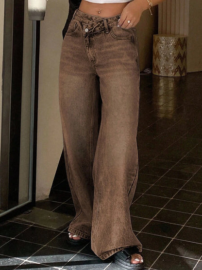 Missoula Low Rise Straight Leg Baggy Jeans