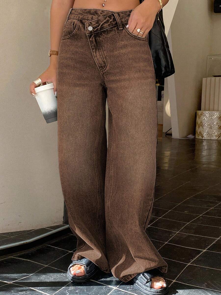Missoula Low Rise Straight Leg Baggy Jeans