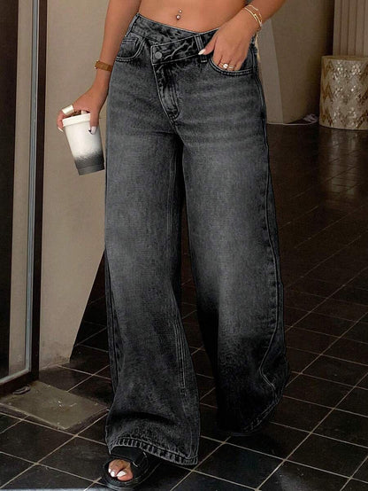 Missoula Low Rise Straight Leg Baggy Jeans
