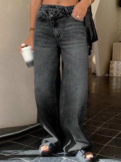 Missoula Low Rise Straight Leg Baggy Jeans