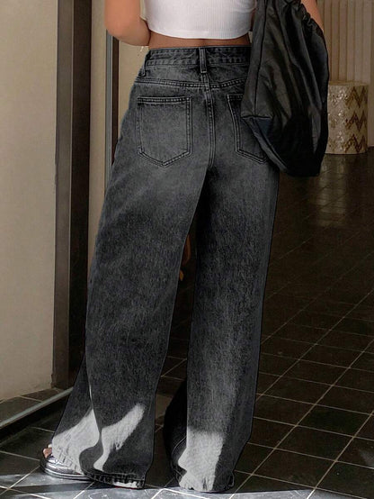 Missoula Low Rise Straight Leg Baggy Jeans