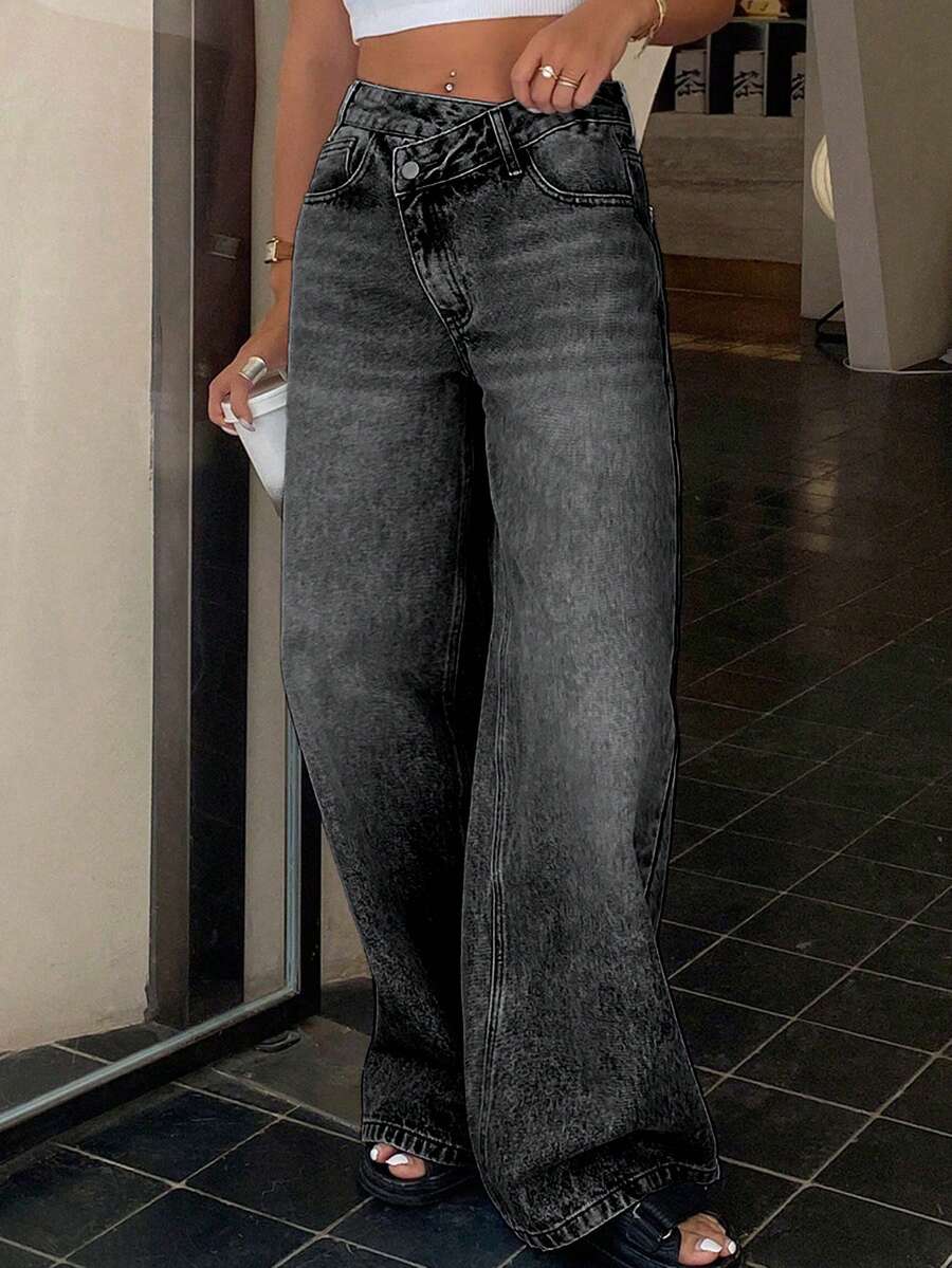 Missoula Low Rise Straight Leg Baggy Jeans
