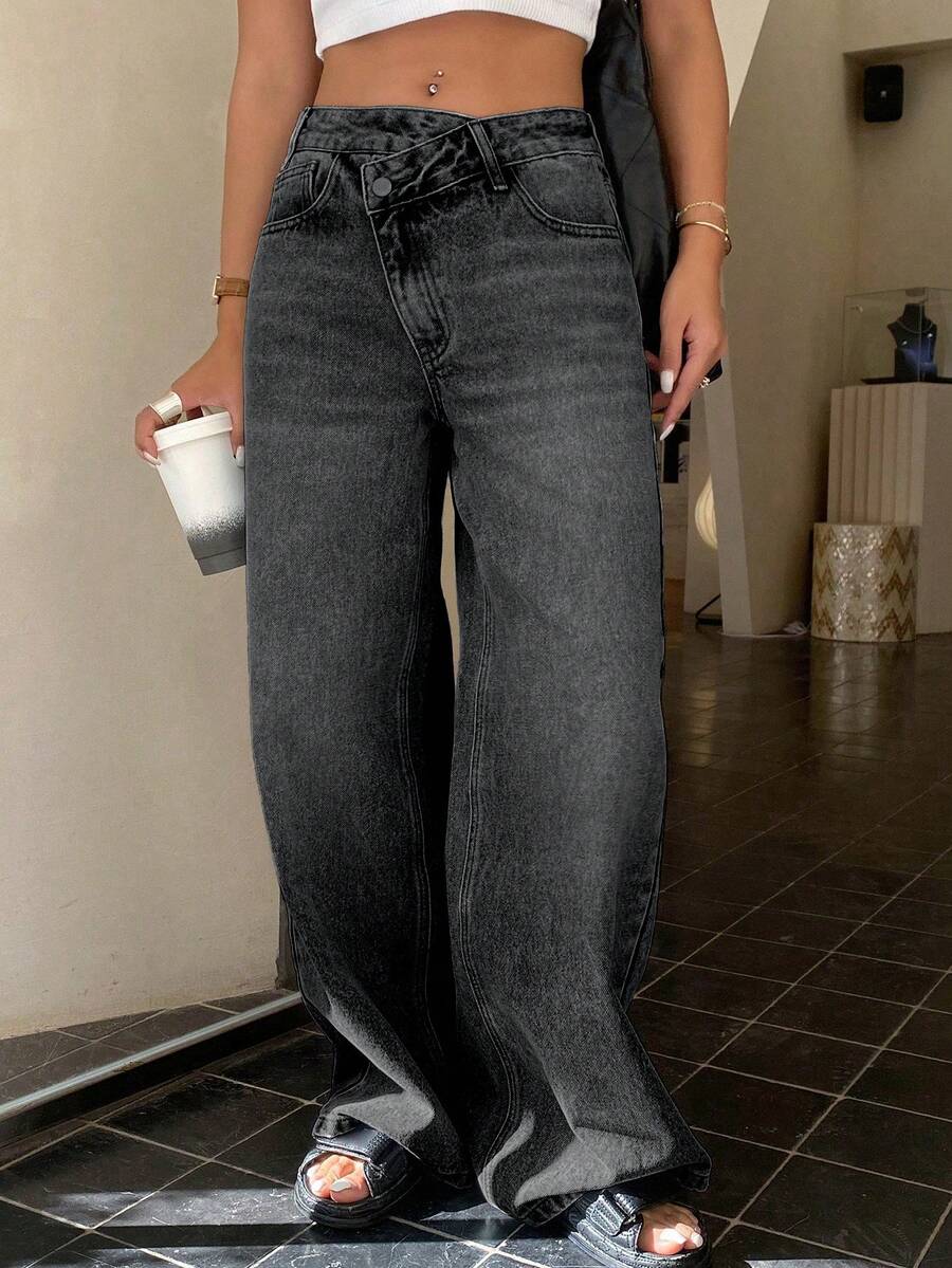 Missoula Low Rise Straight Leg Baggy Jeans