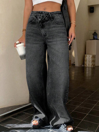 Missoula Low Rise Straight Leg Baggy Jeans