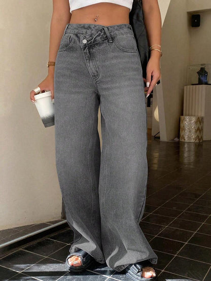 Missoula Low Rise Straight Leg Baggy Jeans