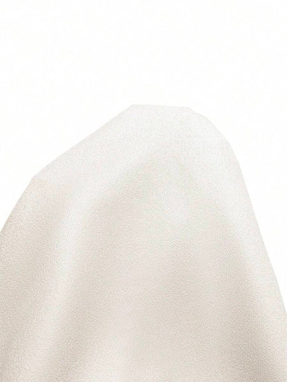 Graz Double Breasted Wool Look Long Overcoat