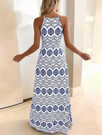 Breezaya Women's Casual Vacation Bohemian Style Dress Mensa