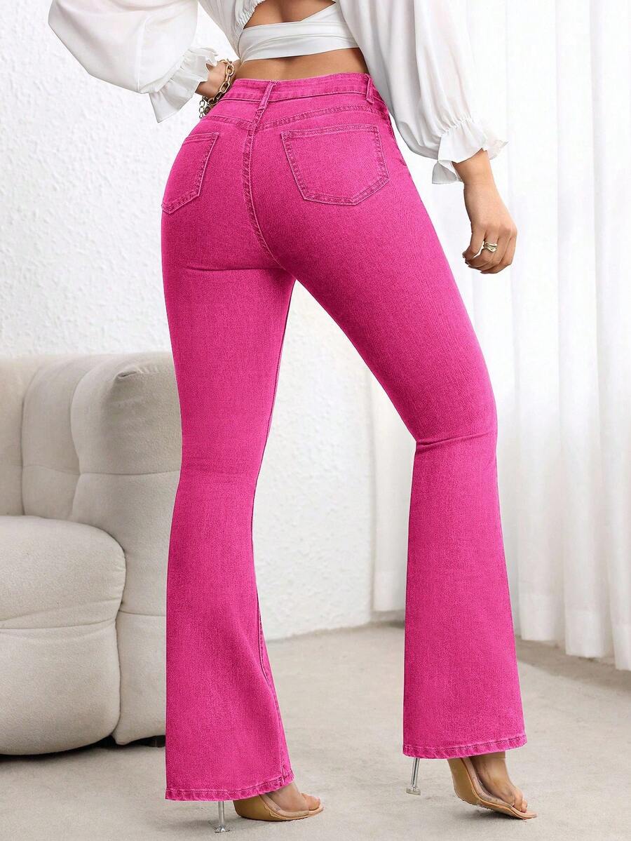 Zakopane High Waist Stretch Flare Jeans
