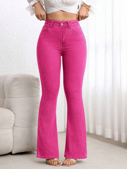 Zakopane High Waist Stretch Flare Jeans