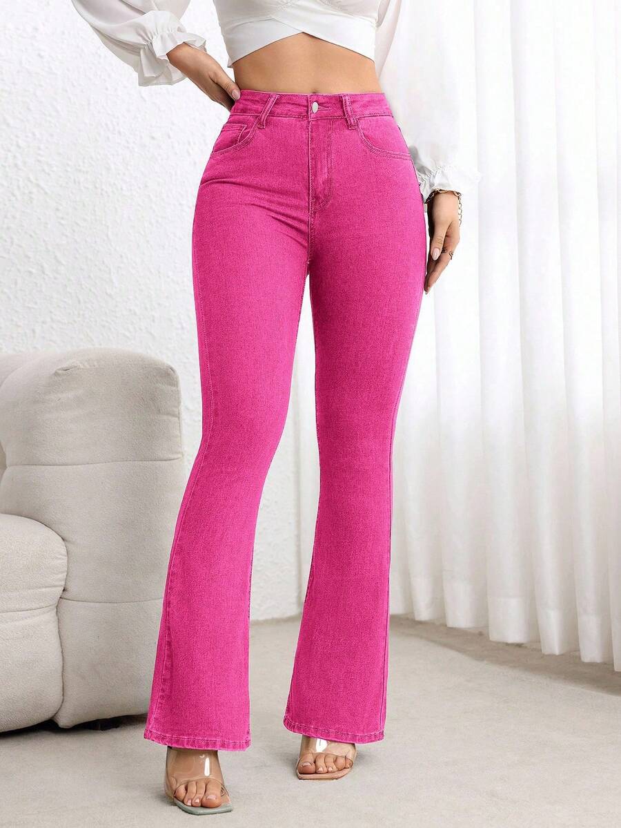 Zakopane High Waist Stretch Flare Jeans