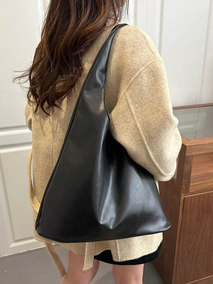 Savannah Large Slouchy Hobo Shoulder Bag with Top Handle