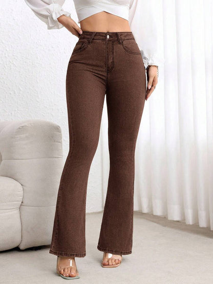 Zakopane High Waist Stretch Flare Jeans