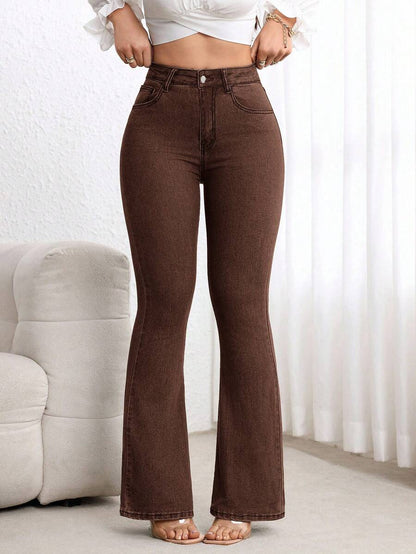 Zakopane High Waist Stretch Flare Jeans