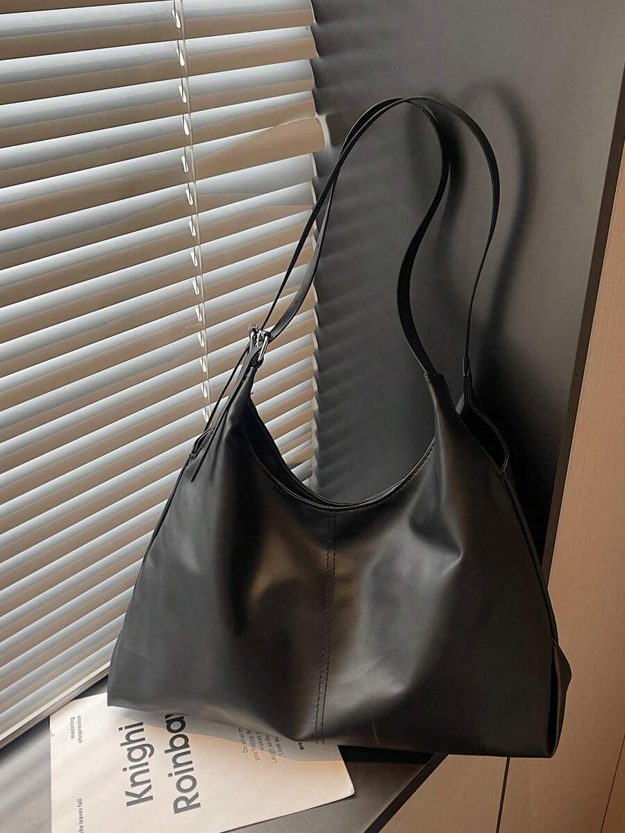 Savannah Large Slouchy Hobo Shoulder Bag with Top Handle