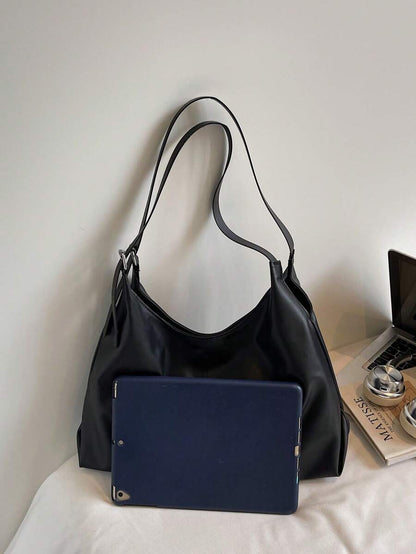 Savannah Large Slouchy Hobo Shoulder Bag with Top Handle