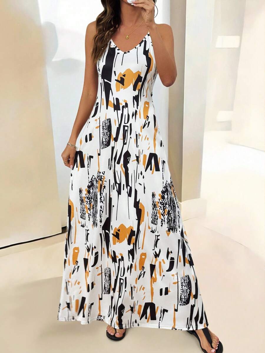 Breezaya Women's Casual Vacation Bohemian Style Dress Mensa
